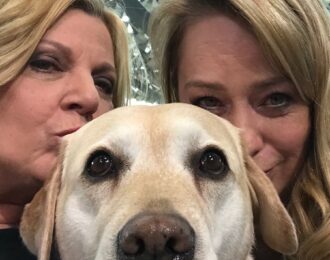 Loretta Schrijver en Karen Soeters